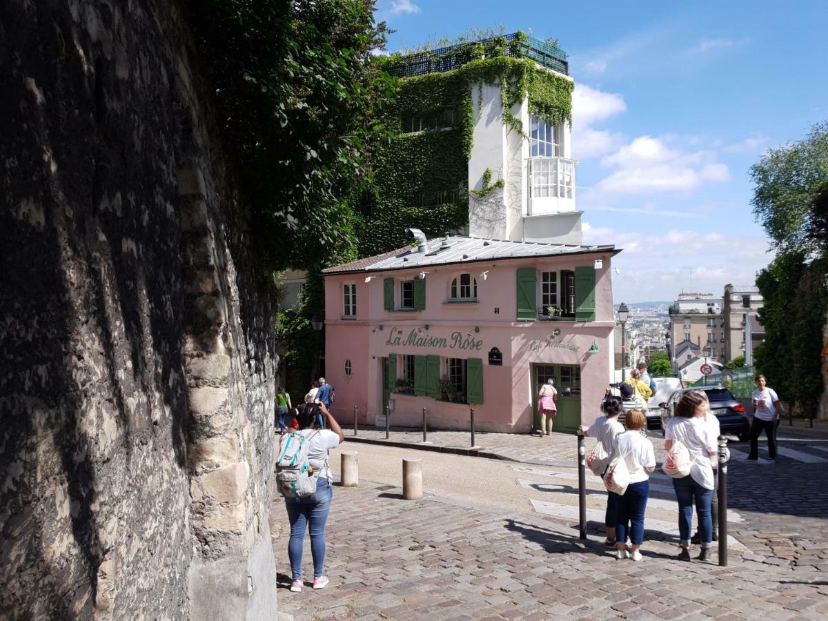 Ferienwohnung The Heart Of Montmartre Paris Exterior foto