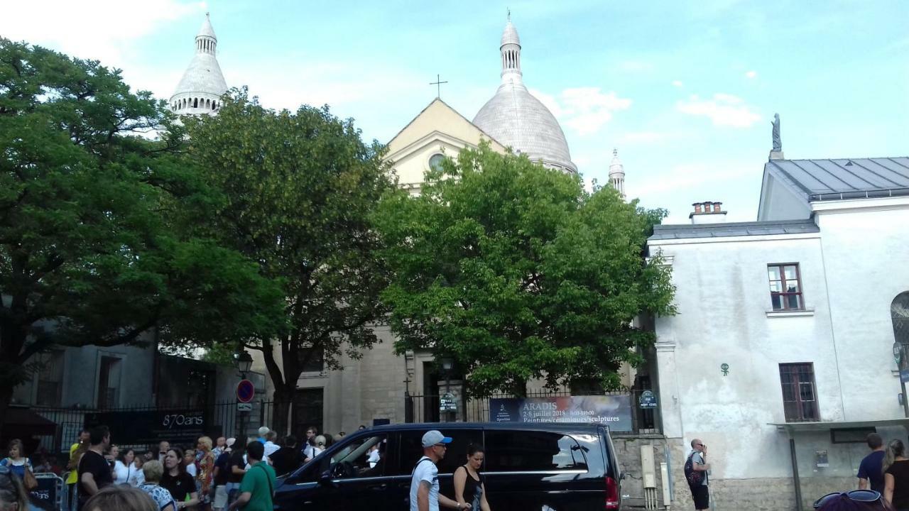 Ferienwohnung The Heart Of Montmartre Paris Exterior foto